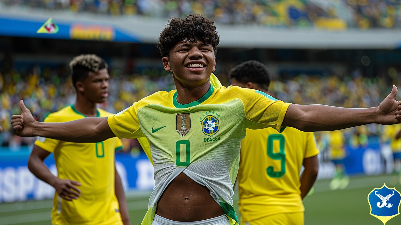 Young Star Endrick Lifts Brazil to 3-2 Triumph Over Mexico in Thrilling Friendly