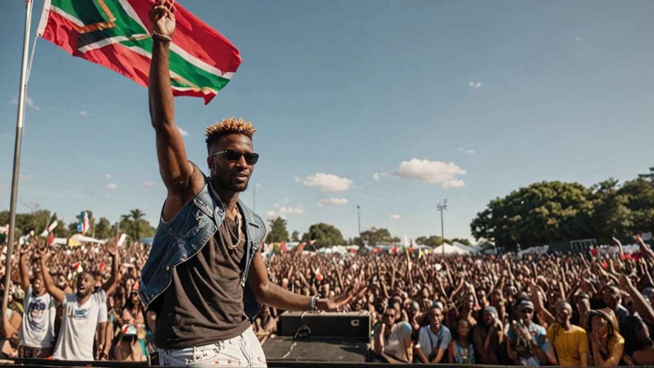 Jamaican Dancehall Star Konshens Backing Kenyan Protesters at Germany's Summerjam Festival