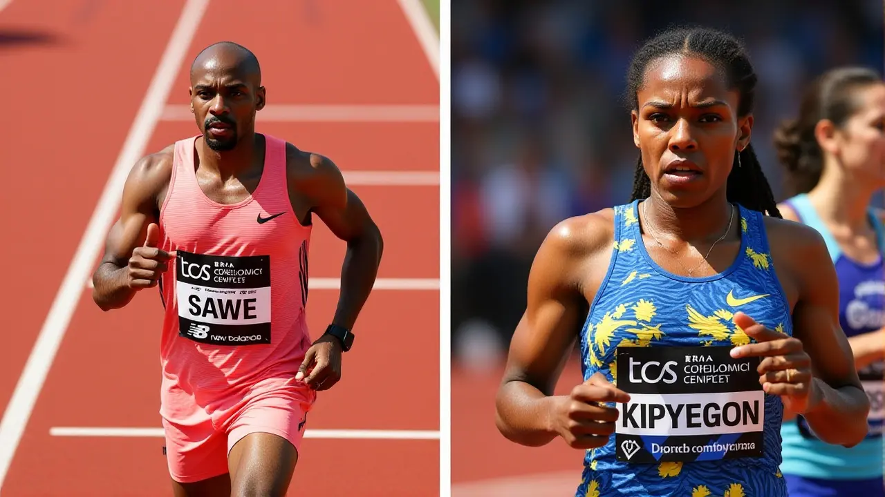 Sawe & Kipyegon Lead TIME100 Sports List